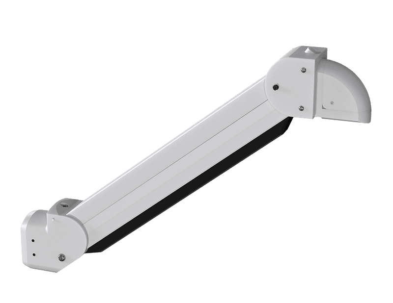 Saginaw Control SCE-SAHCB121T132 Counter Balance Arm, Height:8.12", Width:6.97", Depth:40.67", RAL 7035 powder coated finish. SCE-SAHCB121T132 on Advantage Electric Supply