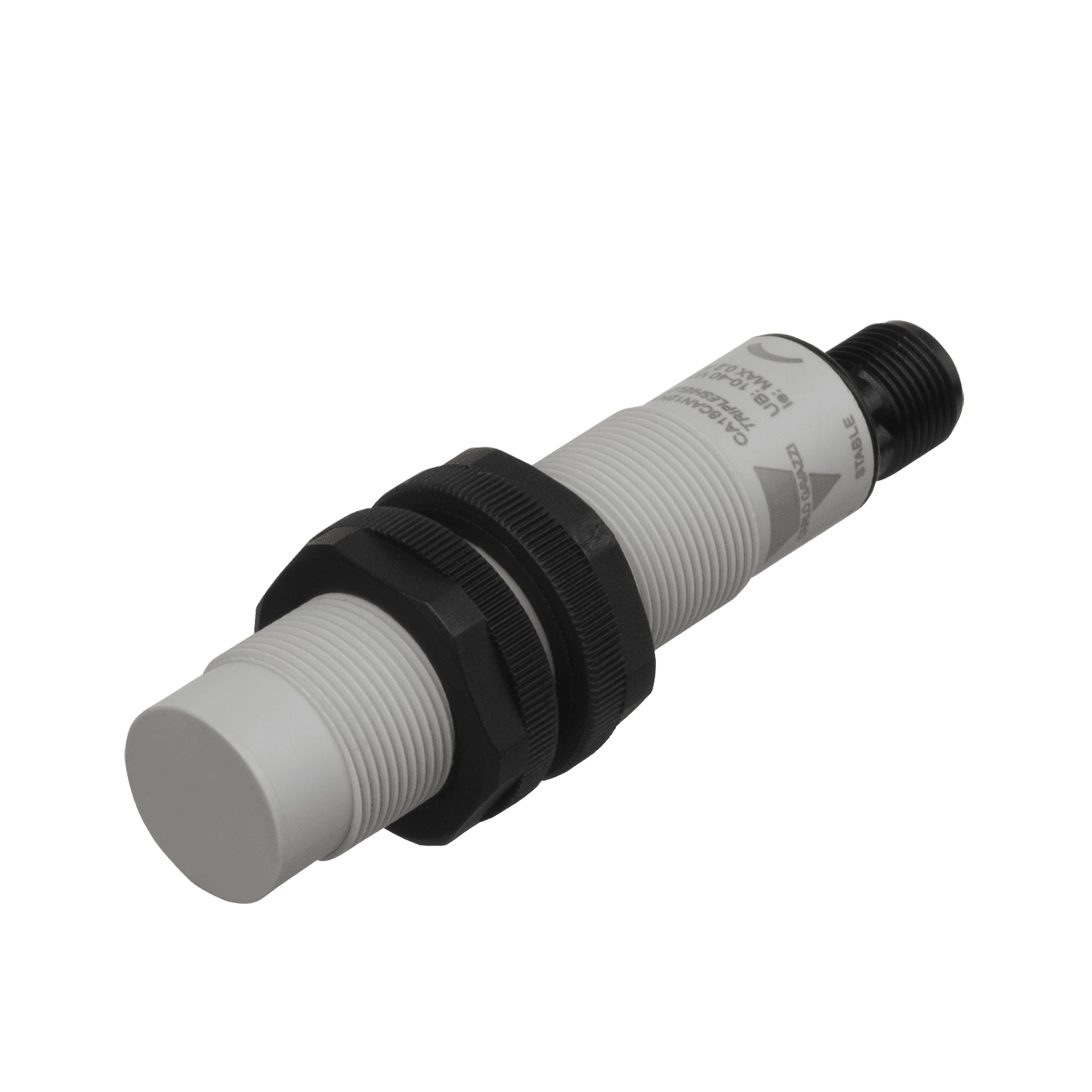 Carlo Gavazzi CA18CAN12BPM1IO Capacitive Proximity Sensor, Non-flush mountable, Sensing Range 12mm, Adjustable 3-15mm, Power Supply 10-40VDC, NPN/PNP Output, N.O./N.C., IO-Link Connector M12, Housing M18 x 70mm, 4th Generation Tripleshield, Improved EMC performances, ECOLAB, IP67 IP69K CA18CAN12BPM1IO on Advantage Electric Supply
