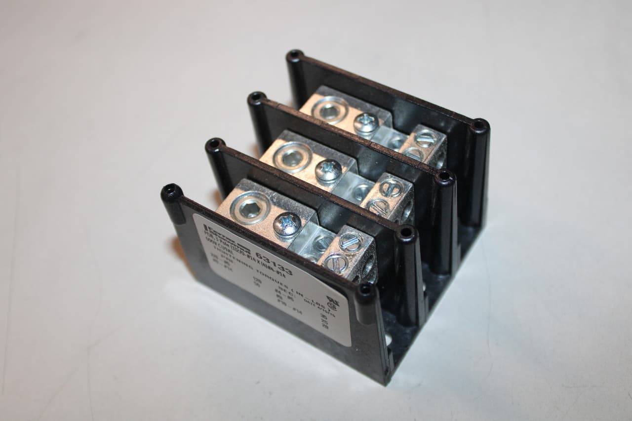 Mersen 63133 Ferraz Shawmut 63133 Power Blocks 3P EA 63133 on Advantage Electric Supply