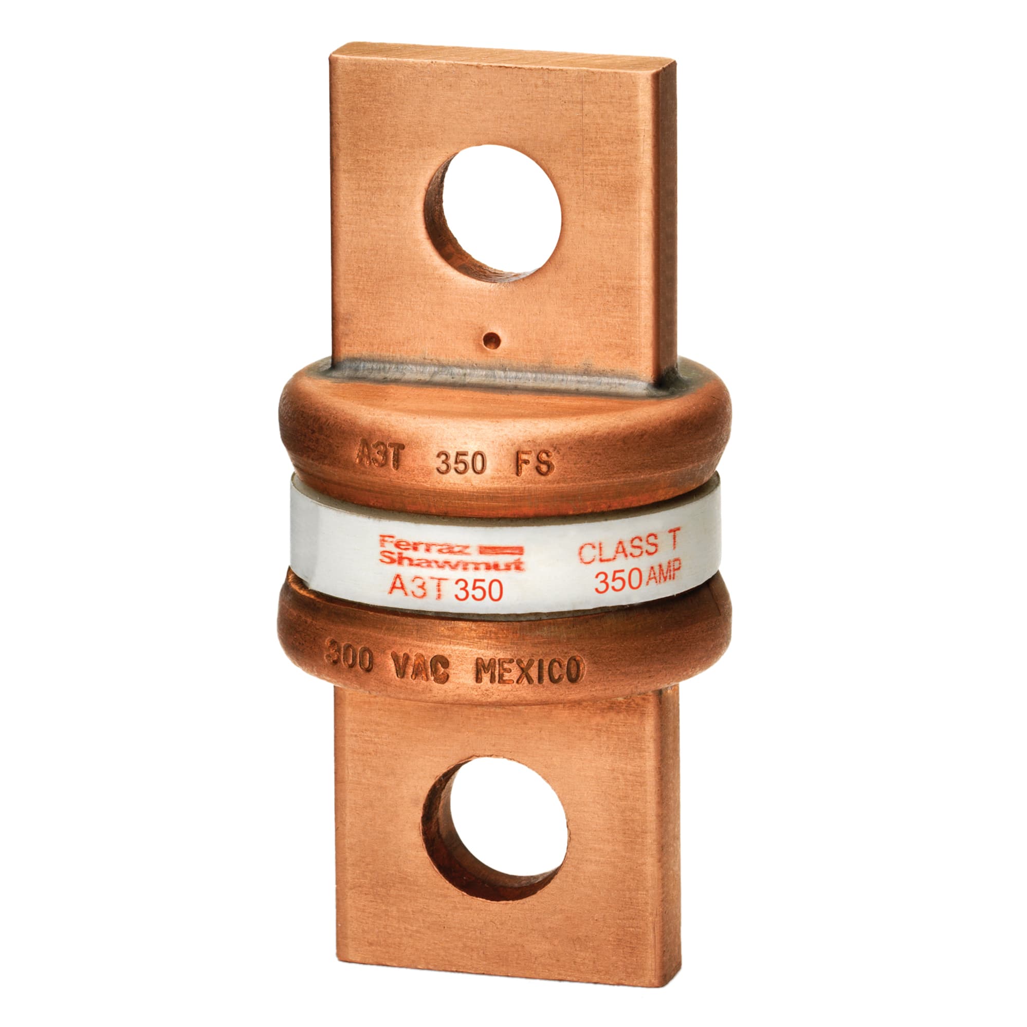 Mersen A3T350 A3T350 Mersen - Fuse A3T - Class T - Fast-Acting 300VAC 160VDC 350A Blade Amp-Trap® A3T350 on Advantage Electric Supply