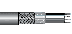 Alpha Wire 3308 SL005 Alpha Essentials Multi-Conductor Cable - Braid Shield - 28 AWG 8 Conductor - Gray - 600V - 100ft - Alpha 3308 SL005 3308 SL005 on Advantage Electric Supply