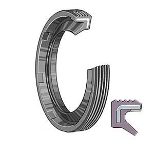 Leeson G13X19X3-C Lip Seal; 13MM Shaft Dia; 19MM Housing Bore; 3MM Nominal Width; Nitrile Lip; Solid Seal; 3MM Actual Width; Not Spring Loaded; 1 Sealing Lips; No Lip Retainer; Steel and Rubber Case; G Seal Design Code G13X19X3-C on Advantage Electric Supply