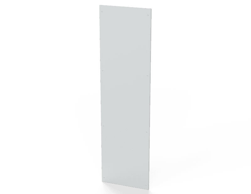 Saginaw Control SCE-EP2006LG IMS End Plate, Height:78.48", Width:21.75", Depth:0.75", Powder coated RAL 7035 gray. SCE-EP2006LG on Advantage Electric Supply