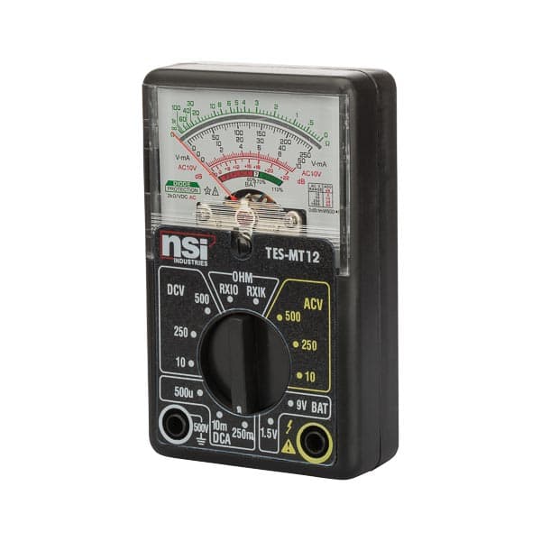 NSI Industries TES-MT12 Analog Tester 5F / 12R TES-MT12 on Advantage Electric Supply