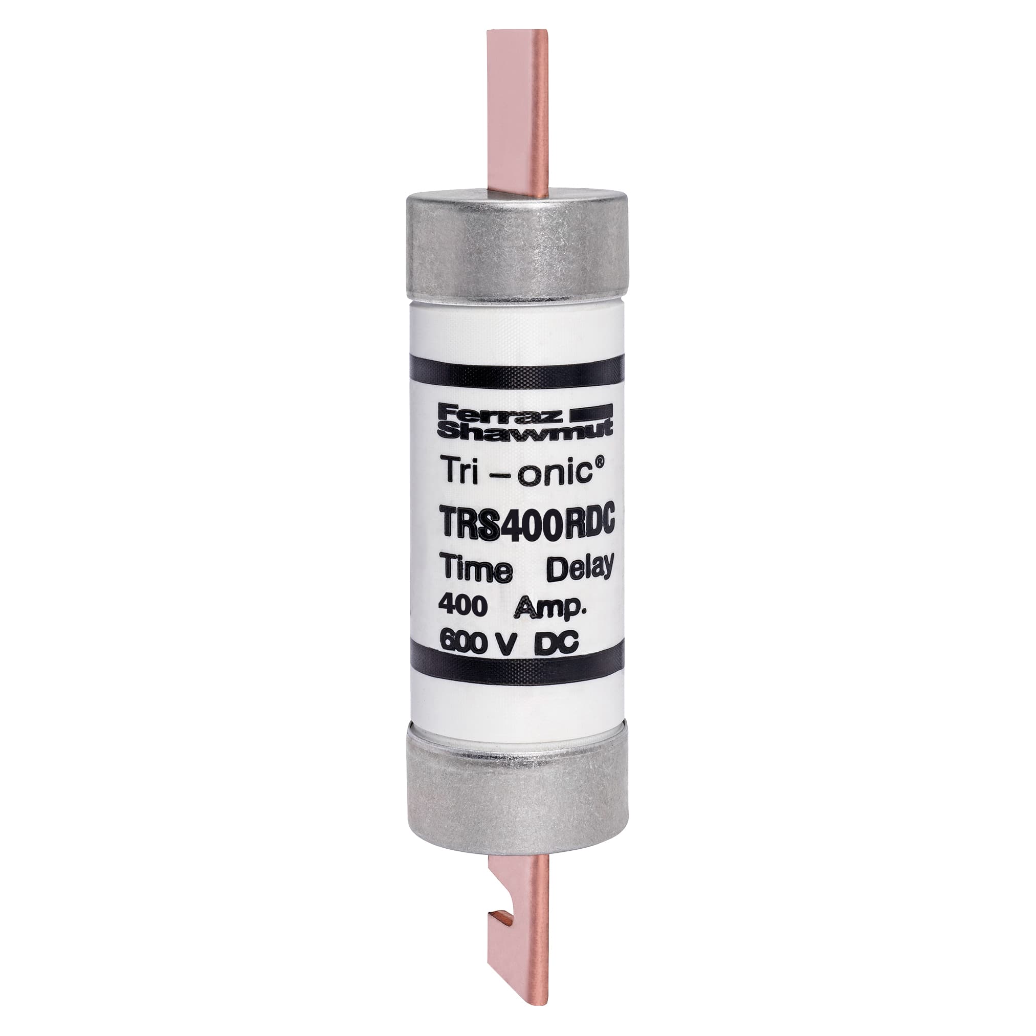 Mersen TRS400RDC TRS400RDC Mersen - Fuse TRS-RDC - Class RK5 - Time-Delay 600VDC 400A Blade Tri-Onic® TRS400RDC on Advantage Electric Supply