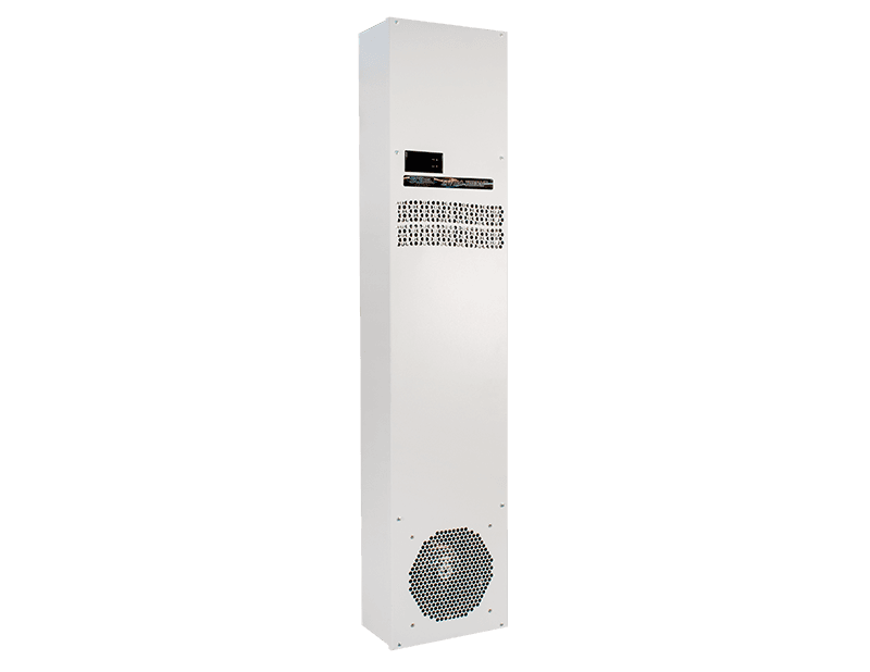 Saginaw Control SCE-HE24W120V Exchanger, Heat, Height:47.16", Width:10.24", Depth:5.95", Powder coated steel Cover RAL 7035 River Texture over Aluzinc coated steel SCE-HE24W120V on Advantage Electric Supply