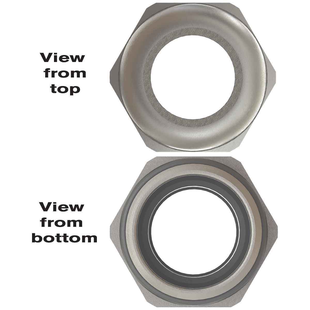 SAB MMS-16CL SAB MMS-16CL Nickel Plated Brass Dome Cap Cord Grip with longer M16 threads MMS-16CL on Advantage Electric Supply