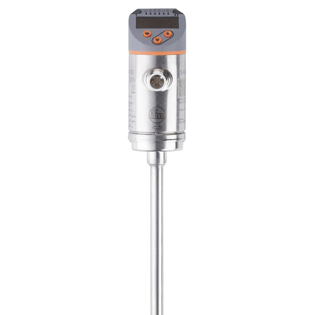 ifm Electronic SA4320 Flow sensor, Measurement of flow and temperature at the same time, Number of inputs and outputs: Number of digital outputs: 2; Number of analog outputs: 1, Process connection: Diameter Ø 8 mm, System: gold-plated contacts, Installation: Adjustable to insi SA4320 on Advantage Electric Supply