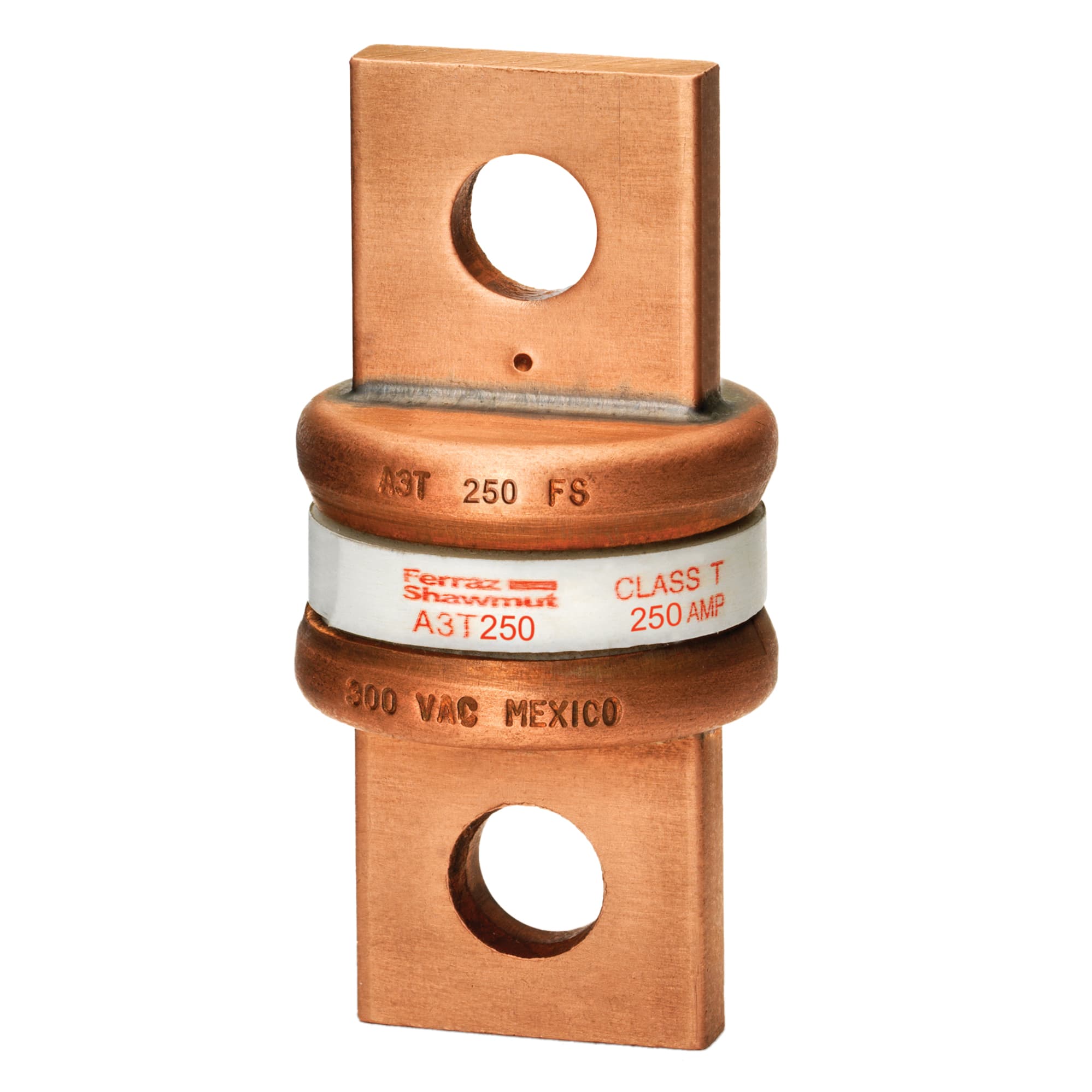 Mersen A3T250 A3T250 Mersen - Fuse A3T - Class T - Fast-Acting 300VAC 160VDC 250A Blade Amp-Trap® A3T250 on Advantage Electric Supply