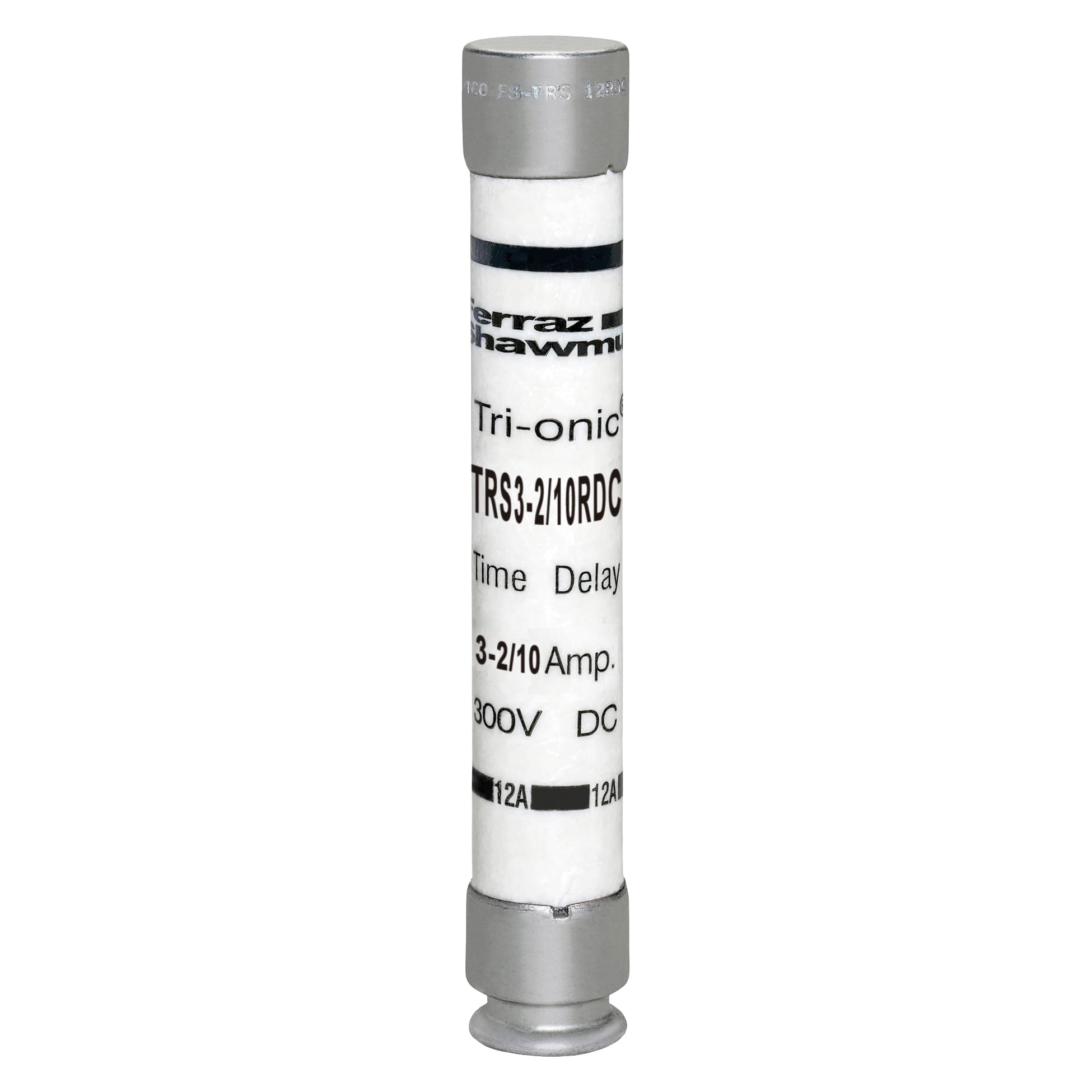 Mersen TRS3-2/10RDC TRS3-2/10RDC Mersen - Fuse TRS-RDC - Class RK5 - Time-Delay 300VDC 3.2A Ferrule Tri-Onic® TRS3-2/10RDC on Advantage Electric Supply