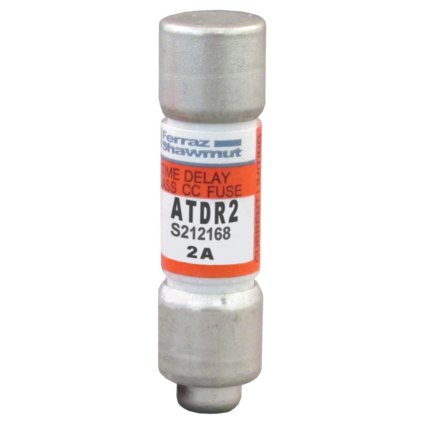 Mersen ATDR2 ATDR2 Mersen - Fuse ATDR - Class CC - Time-Delay 600VAC 300VDC 2A Ferrule Amp-Trap 2000® ATDR2 on Advantage Electric Supply