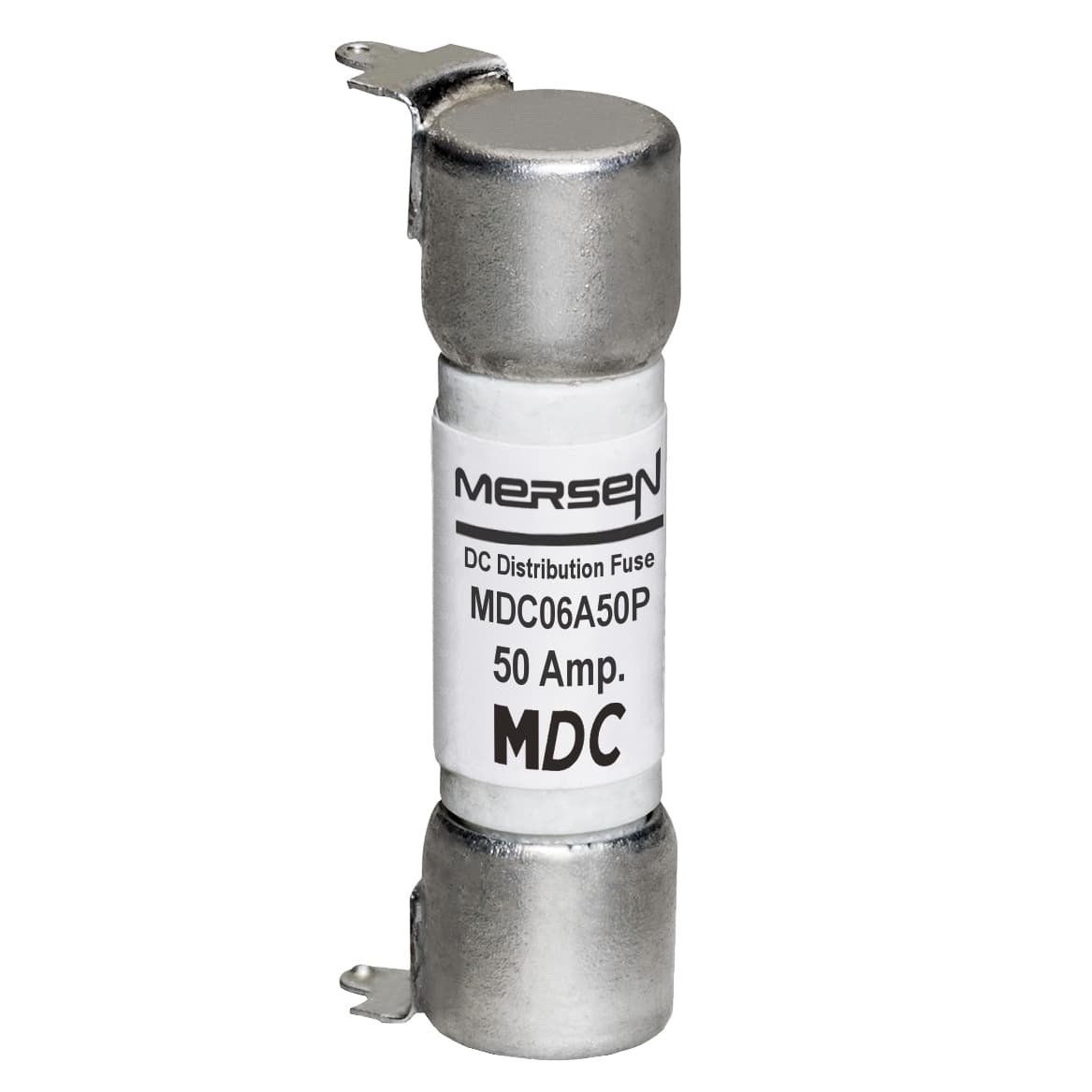 Mersen MDC06A50P MDC06A50P Mersen Fuse MDC06A - DC Distribution 600VAC 600VDC 50A Type Auxiliary Slot Mount MDC06A50P on Advantage Electric Supply