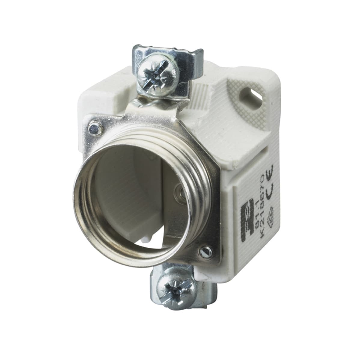 Mersen K218670 K218670 Mersen - DIN Fuse base Size DII 500VAC 500VDC 25A 1-Pole without touch protection Screw mounting K218670 on Advantage Electric Supply