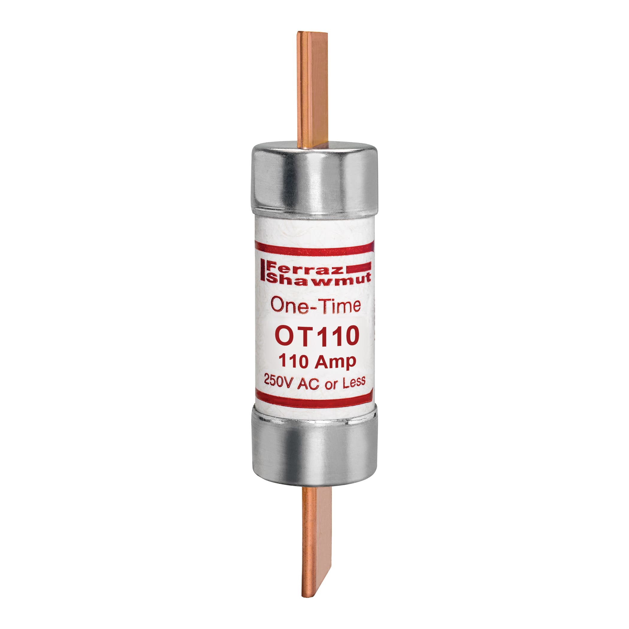 Mersen OT110 OT110 Mersen - Fuse OT - Class K5 - Fast-Acting 250VAC 250VDC 110A Blade Amp-Trap® OT110 on Advantage Electric Supply