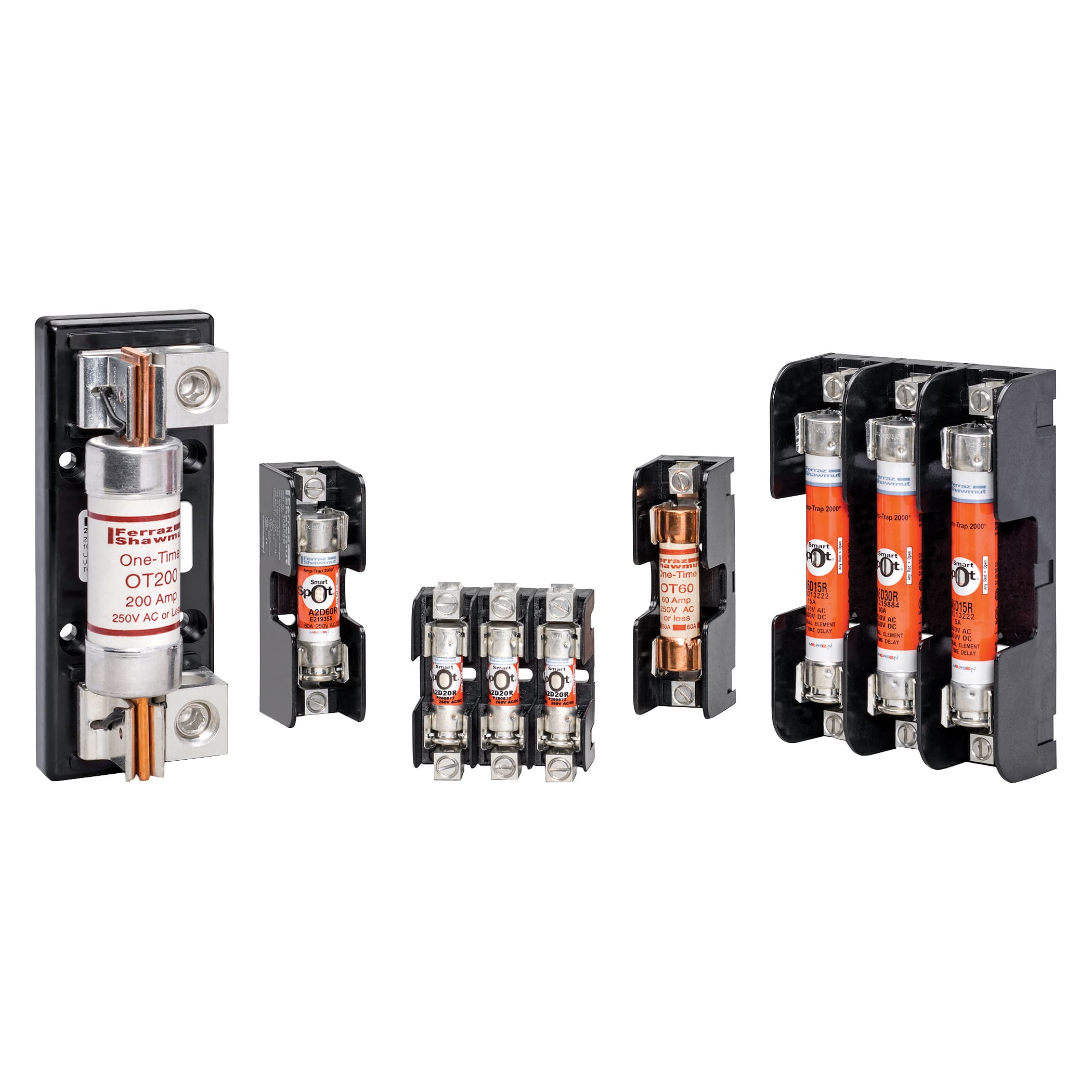 Mersen 62003 62003 Mersen - Fuse Block 600VAC 600VDC Class H/K 200A 3-Pole Box Side-Clip 62003 on Advantage Electric Supply