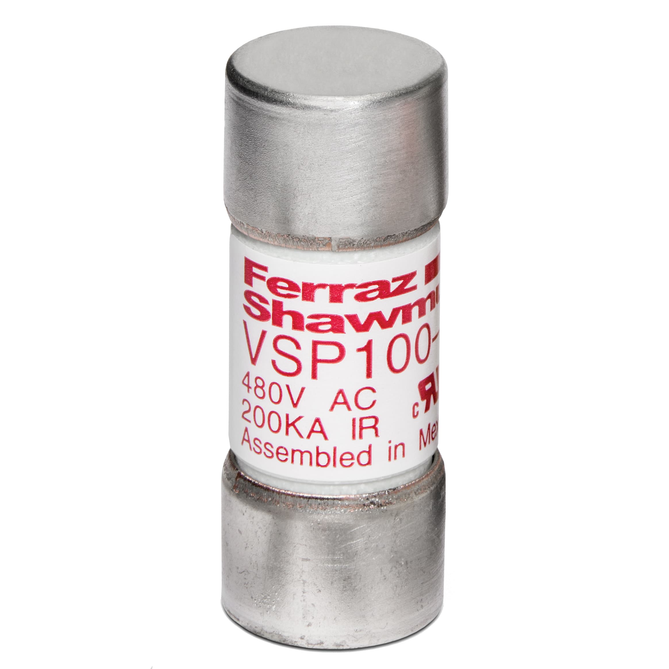 Mersen VSP100-2 VSP100-2 Mersen VSP MOV Fuses 480VAC Surge Capacity: 100kA Ferrule VSP100-2 on Advantage Electric Supply