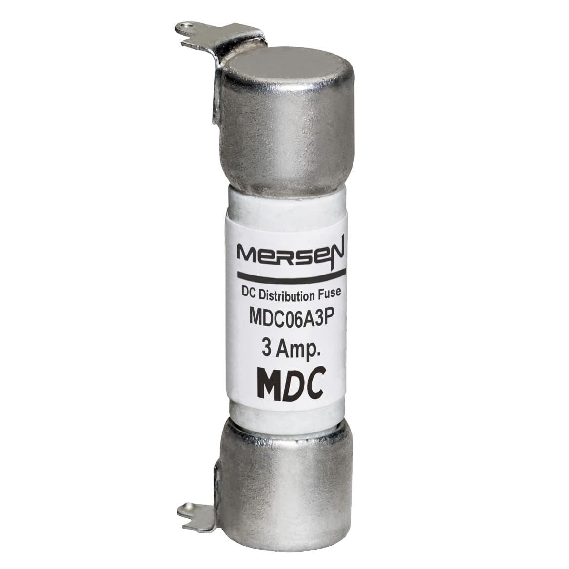 Mersen MDC06A3P MDC06A3P Mersen Fuse MDC06A - DC Distribution 600VAC 600VDC 3A Type Auxiliary Slot Mount MDC06A3P on Advantage Electric Supply