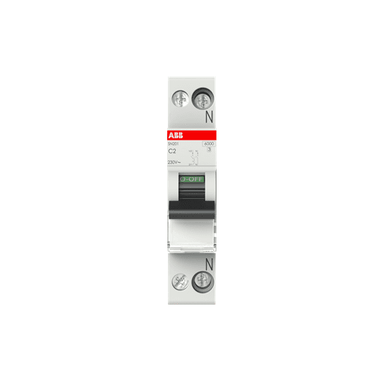 ABB Control 2CSS255101R0024 2CSS255101R0024 ABB Control - SN201-C2 Miniature circuit breaker - 1+NP - C - 2 A 2CSS255101R0024 on Advantage Electric Supply