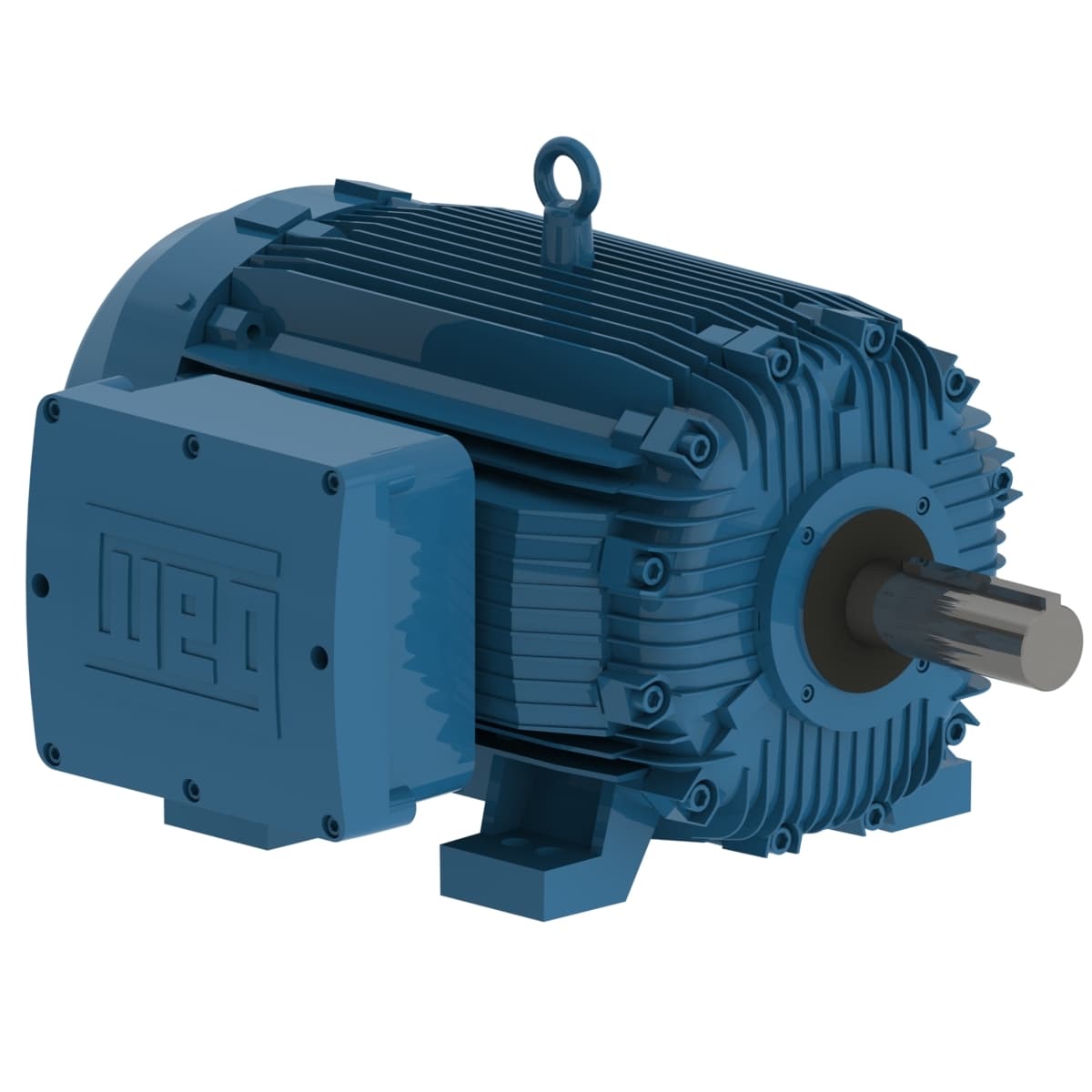 WEG 10009XT3G445T W21 Explosion-proof Motor NEMA Premium Efficiency 100 HP 8P 444/5T 3Ph 460 V 60 Hz IC411 - TEFC - Foot-mounted 10009XT3G445T on Advantage Electric Supply