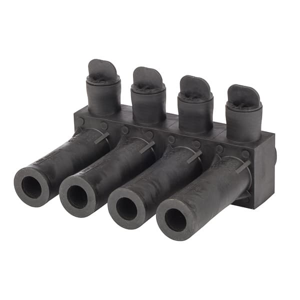 NSI Industries ISPB600-4 ISPB600-4 NSI - Submersible Pedestal Connector, 4 Port, 600 Mcm - 12 Awg ISPB600-4 on Advantage Electric Supply