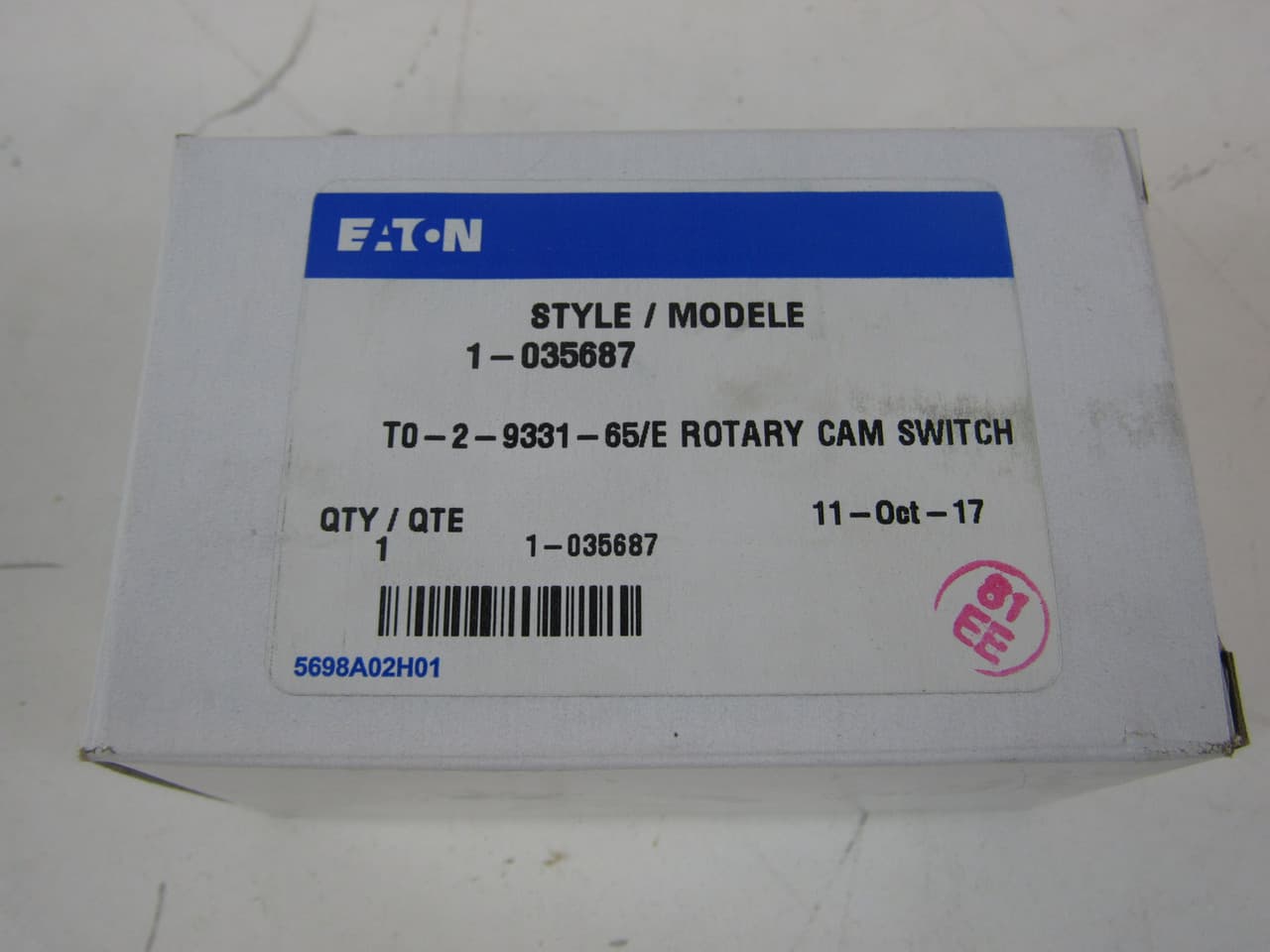 T0-2-9331-65/E on Advantage Electric Supply