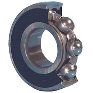Leeson 61828-2RSR Single Row Ball Bearing; 140MM Bore; 175MM Outside Diameter; 18MM Outer Race Width; 2 Seals; ABEC 1 | ISO P0; No Filling Slot; No Snap Ring; C0-Medium Internal Clearance; Steel Cage 61828-2RSR on Advantage Electric Supply