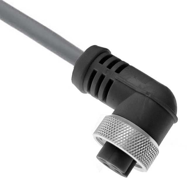 Mencom MINDD-5FP-1M-R DeviceNet Drop, 7/8UN2, Cordset, Shielded Cable, Not shielded to coupling nut, 5 Pole, Female Right Angle, 1M, 4A, Gray, PVC MINDD-5FP-1M-R on Advantage Electric Supply