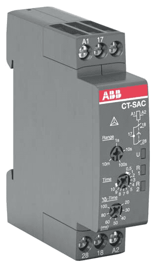 ABB Control 1SVR508210R0100 1SVR508210R0100 ABB Control - CT-SAC.22 2n/o, 24-48VDC/24-240VAC 1SVR508210R0100 on Advantage Electric Supply