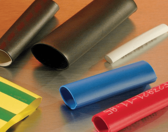 TE Connectivity RNF-100-1/2-RD TE Raychem RNF-100 - 1/2 in Polyolefin Tubing - Red RNF-100-1/2-RD on Advantage Electric Supply