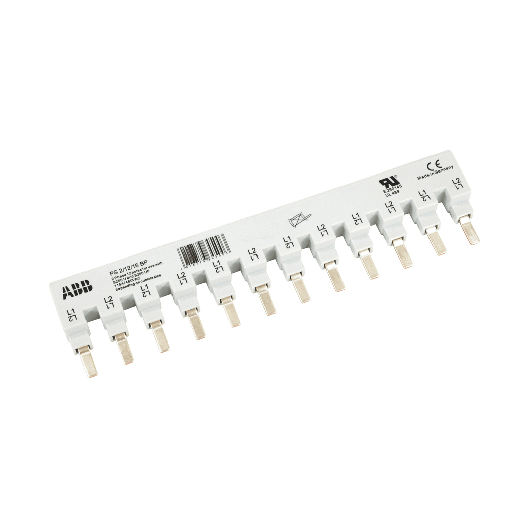 ABB Control PS2/12/16BP PS2/12/16BP ABB Control - MCB BUS 2PH 12P 80A BCPD PS2/12/16BP on Advantage Electric Supply
