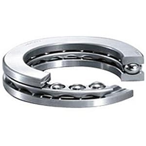 Leeson 4427 Thrust Ball Bearing; 2-1/8" Bore 1; 2-5/32" Bore 2; 3-5/16" Outer Diameter; 7/8" Height; Single Direction; Not Banded; Steel Cage; ABEC 1 | ISO P0 Precision 4427 on Advantage Electric Supply