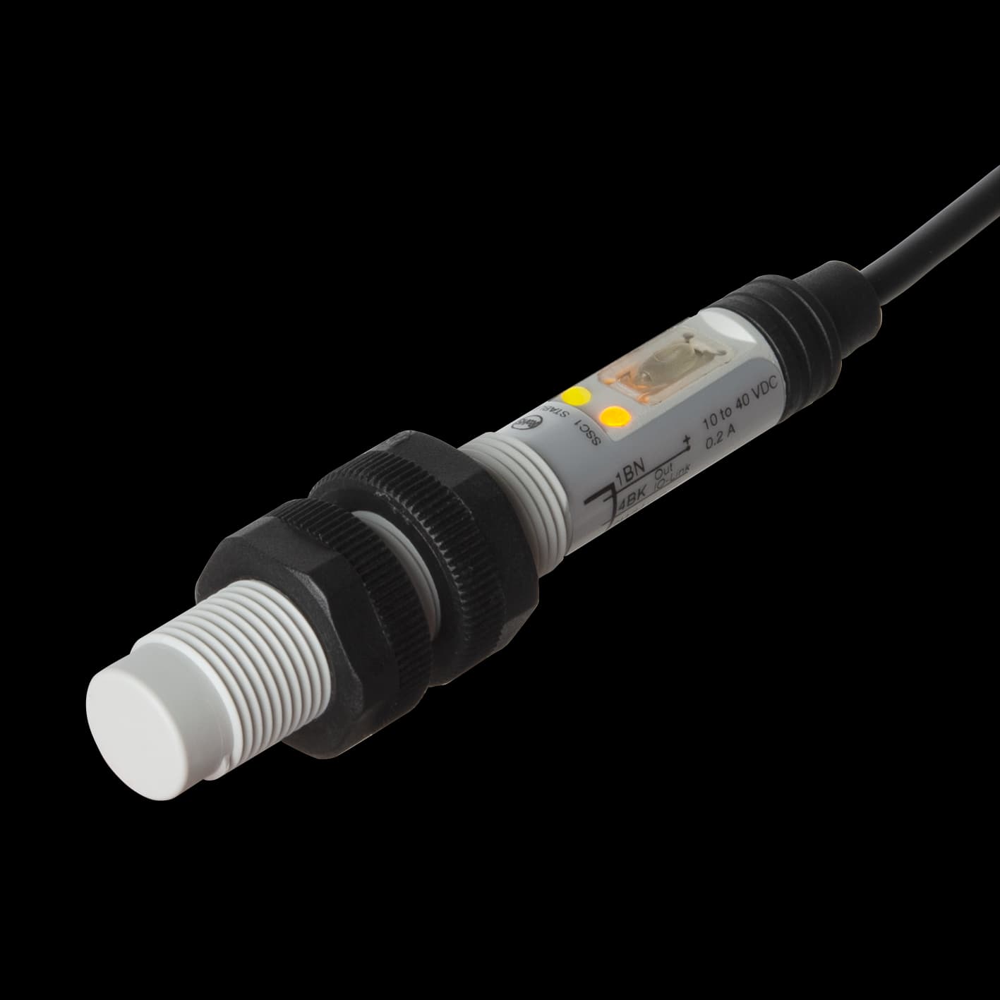 Carlo Gavazzi CA12CAN08BPA2IO Capacitive Proximity Sensor, Non-Flush mountable, Sensing Range 8mm, Adjustable 0.5-8mm, Power Supply 10-40VDC, NPN/PNP Output, N.O./N.C., IO-Link, Cable PVC, Housing M12 x 78mm, 4th Gen. Tripleshield, Improved EMC performances, IP67 IP68 CA12CAN08BPA2IO on Advantage Electric Supply