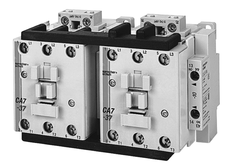 Sprecher + Schuh CAU7-37-22-24Z Sprecher + Schuh CAU7-37-22-24Z - CAU7 Contactor FVR, 37A, 24V 50/60Hz AC, 2NO 2NC CAU7-37-22-24Z on Advantage Electric Supply