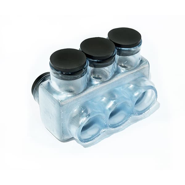 NSI Industries IPLD350-3CB IPLD350-3CB NSI - POLARIS Vision Tap Clear 350-6 AWG POLARIS INSULATED MULTI-TAP CONN 3 PORT (DOUBLE SIDED ENTRY) In Bag IPLD350-3CB on Advantage Electric Supply