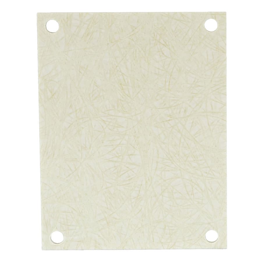 Allied Moulded Products PF74 Fiberglass back panel for use with 7"x4" fiberglass enclosures PF74 on Advantage Electric Supply