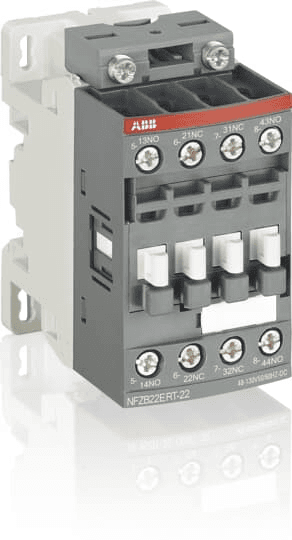ABB Control NFZB31ERT-22 NFZB31ERT-22 ABB Control - TRR,3NO/1NC,LOW48-130VAC/DC,RT NFZB31ERT-22 on Advantage Electric Supply