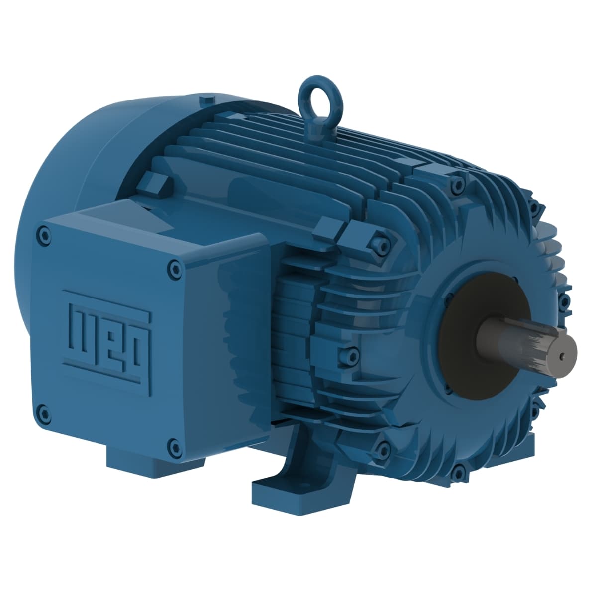 WEG 00712XT3E254T W21 Explosion-proof Motor NEMA Premium Efficiency 7.5 HP 6P 254T 3Ph 230/460//380 V 60//50 Hz IC411 - TEFC - Foot-mounted 00712XT3E254T on Advantage Electric Supply