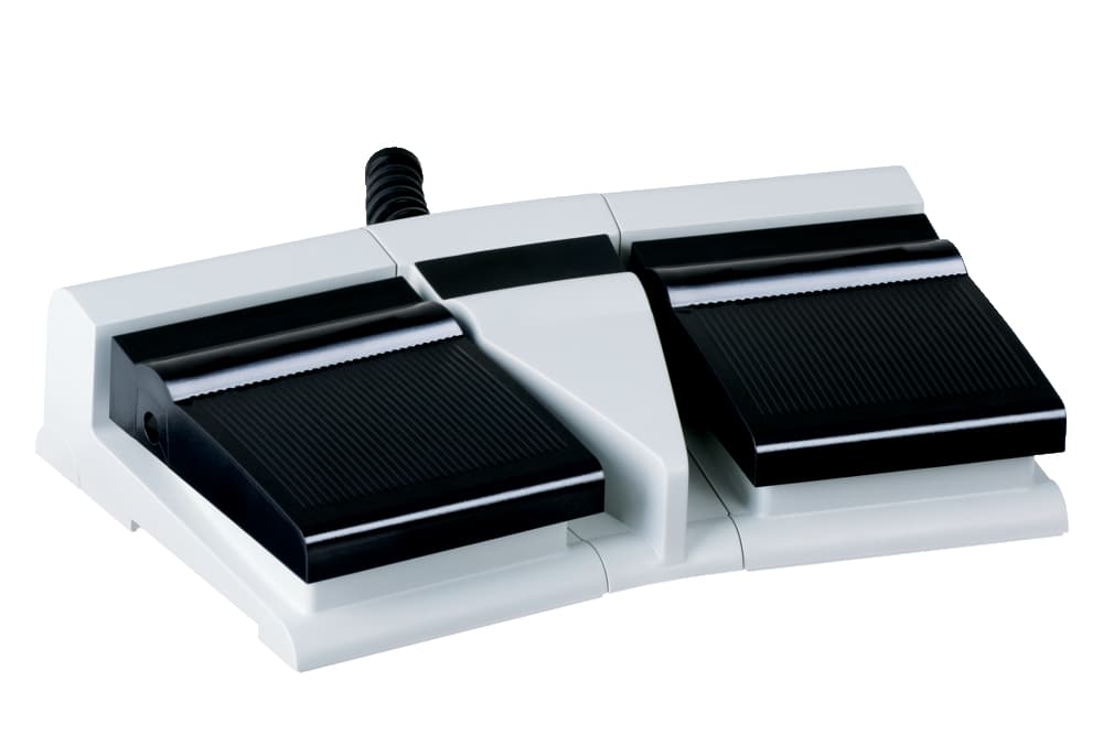 Schmersal NKF2-10/10Z-B-2M NKF2-10/10Z-B-2M Schmersal - Foot switch; 2 Contacts; Design double-pedal type; Compact, flat design; Modern and symmetric design; with Pre-wired cable, 2 m; Contact versions consisting of switch-over or NO contacts NKF2-10/10Z-B-2M on Advantage Electric Supply