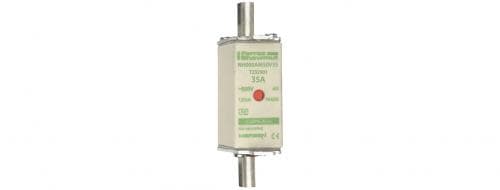 Mersen T232501 NH fuse-link aM, 500VAC, size 000, 35A double indicator/live tags T232501 on Advantage Electric Supply