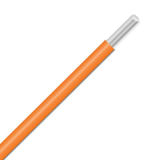 Alpha Wire 1561 OR001 1561 OR001 - Alpha Wire MIL-W-76B/Type MW PVC Hook-Up/Lead Wire - 22 AWG - Solid Conductor - Tinned Copper - 1000V - Orange - 1000ft 1561 OR001 on Advantage Electric Supply
