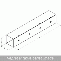 Hammond Manufacturing CWSC2120GNK SC WW NO KO 2.5X2.5X120-GALV CWSC2120GNK on Advantage Electric Supply