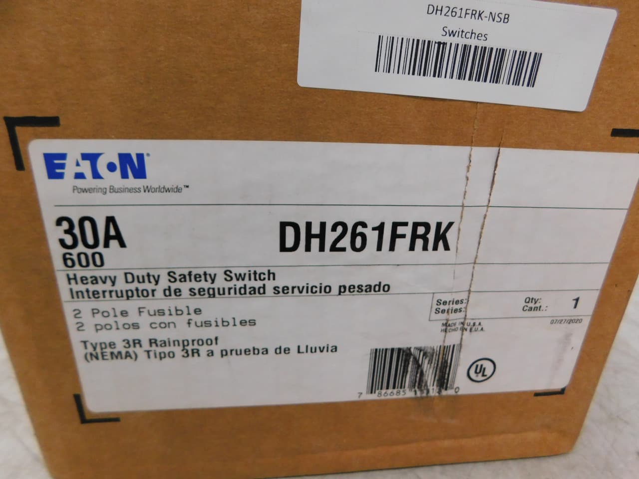DH261FRK on Advantage Electric Supply