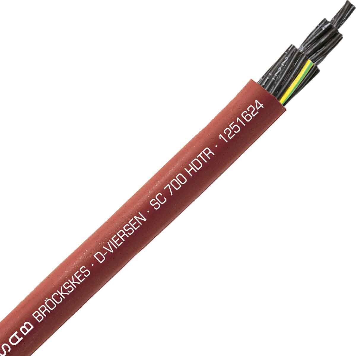 SAB 1251624 SC 700 HDTR - 16 AWG/24c, halogen-free high temperature silicone cable, UL, CSA, CE, RoHS 1251624 on Advantage Electric Supply