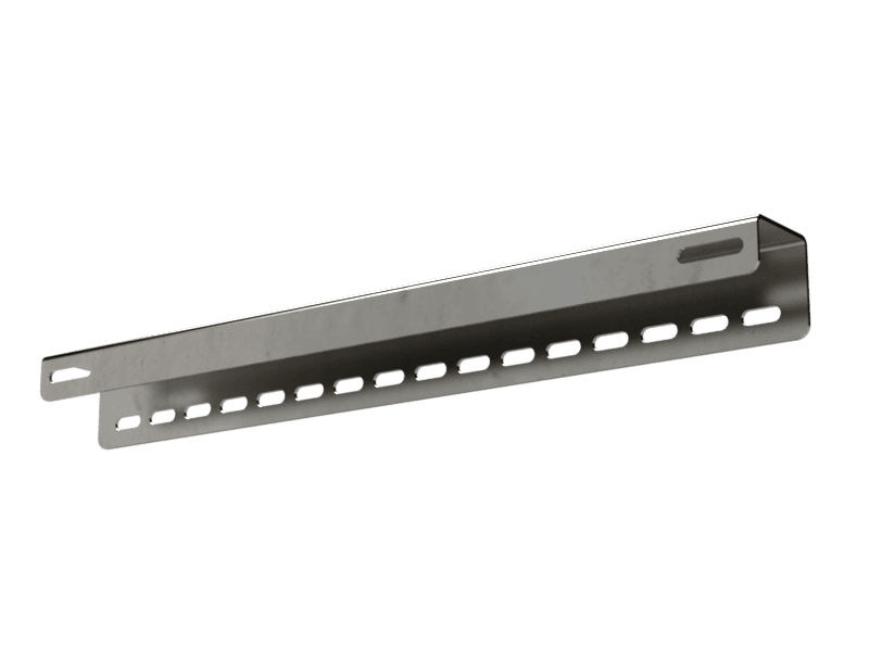 Saginaw Control SCE-SPMP05 Strap, IMS Subpanel Mtg. (Galvanneal), Height:1.75", Width:17.50", Depth:1.84", Powder coated white SCE-SPMP05 on Advantage Electric Supply
