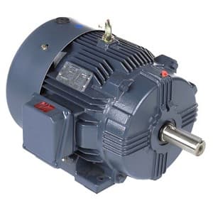 Leeson 171323 AC Motor; AC Motor; 5HP; 184T Frame Size; 1800 Sync RPM; 575 Voltage; AC; NEMA Frame Profile; Three Phase; 60 Hertz; Rigid Base Mounted; Base; 1.125" Shaft Diameter; 16.8" Overall Length; For General Purpose 171323 on Advantage Electric Supply