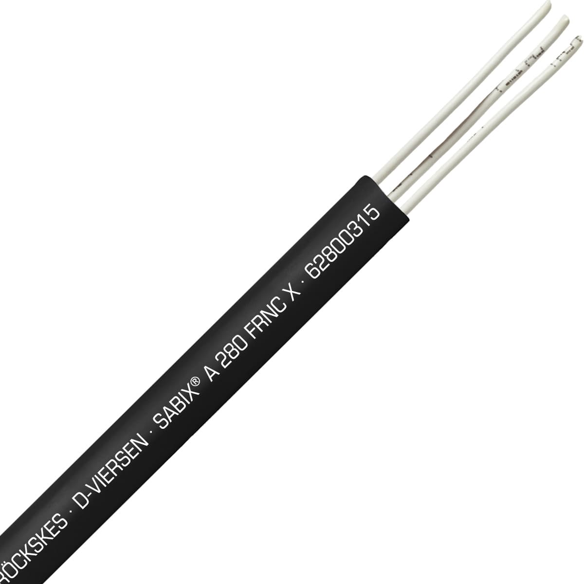 SAB 62800315 SABIX A 280 FRNC X - 16 AWG/3c, halogen-free flame retardant wiring/control cable, CE, RoHS 62800315 on Advantage Electric Supply