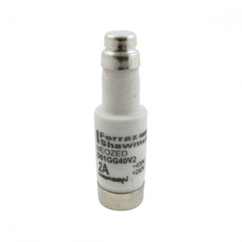 Mersen T214676 Neozed D0 fuse-link gG, 400VAC, D01, 2A, pink T214676 on Advantage Electric Supply