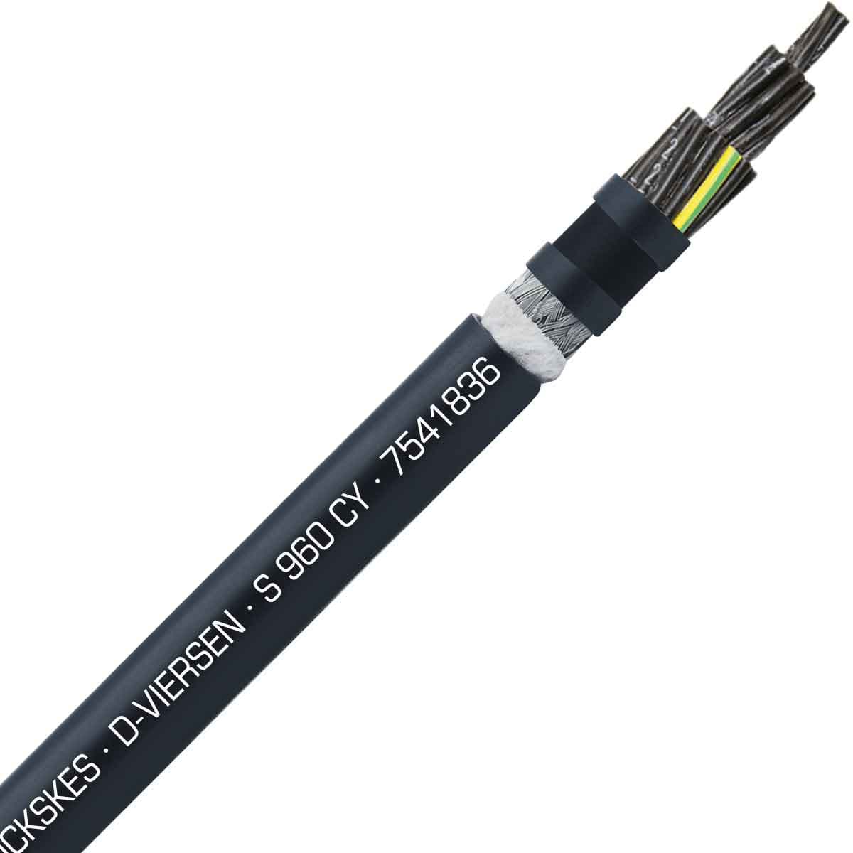 SAB 7541836 S 960 CY - 18 AWG/36c, shielded oil resistant continuous flex PVC control cable, UL, CSA, CE,RoHS 7541836 on Advantage Electric Supply