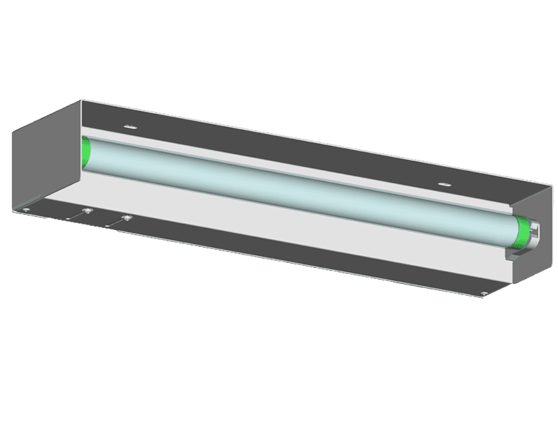 Saginaw Control SCE-LF1824VDC Fixture, LED Light 24VDC, Height:2.75", Width:18.18", Depth:4.00",  SCE-LF1824VDC on Advantage Electric Supply