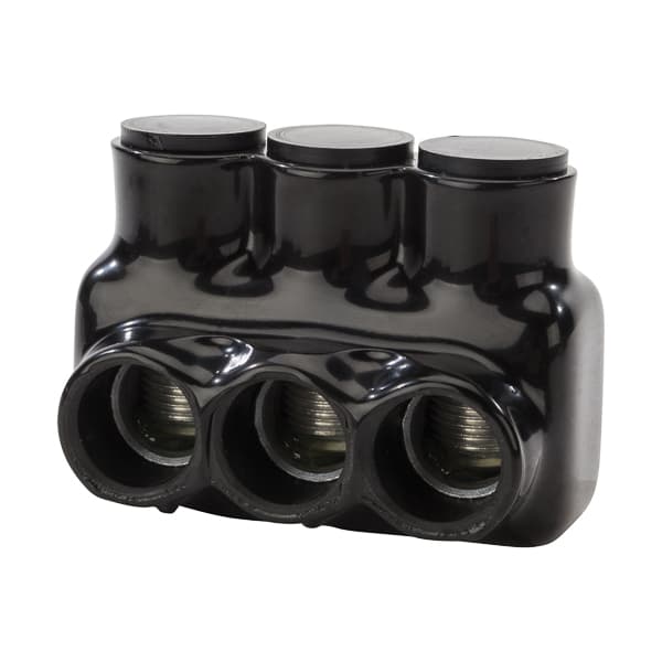 NSI Industries IPL350-3 IPL350-3 NSI - 350 Mcm - 6 Awg Polaris Insulated Multi-Tap Conn 3 Port (Single Sided Entry) IPL350-3 on Advantage Electric Supply